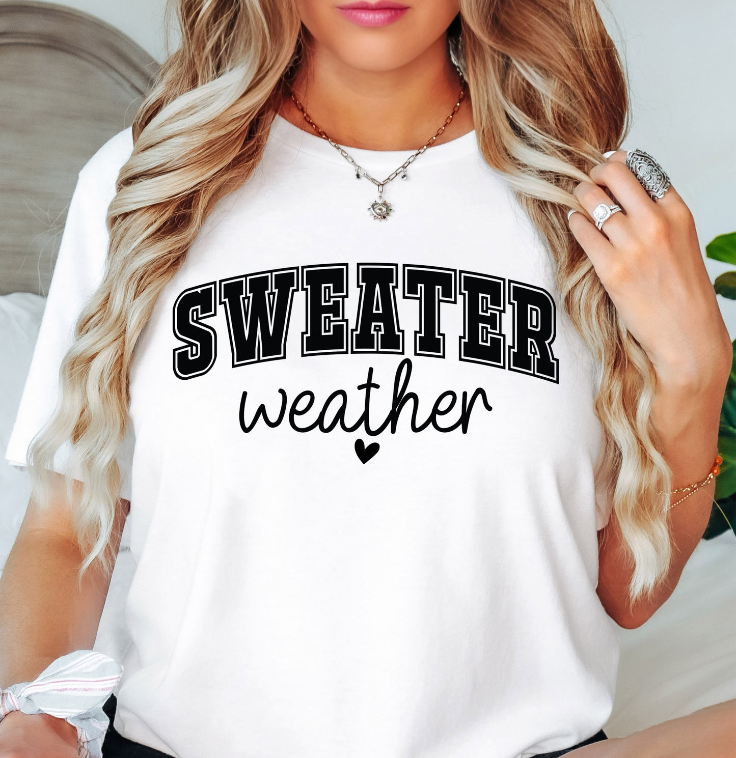 Sweater Weather Tee | Frosty Chic Collection | Unisex Pre-Shrunk T-Shirt