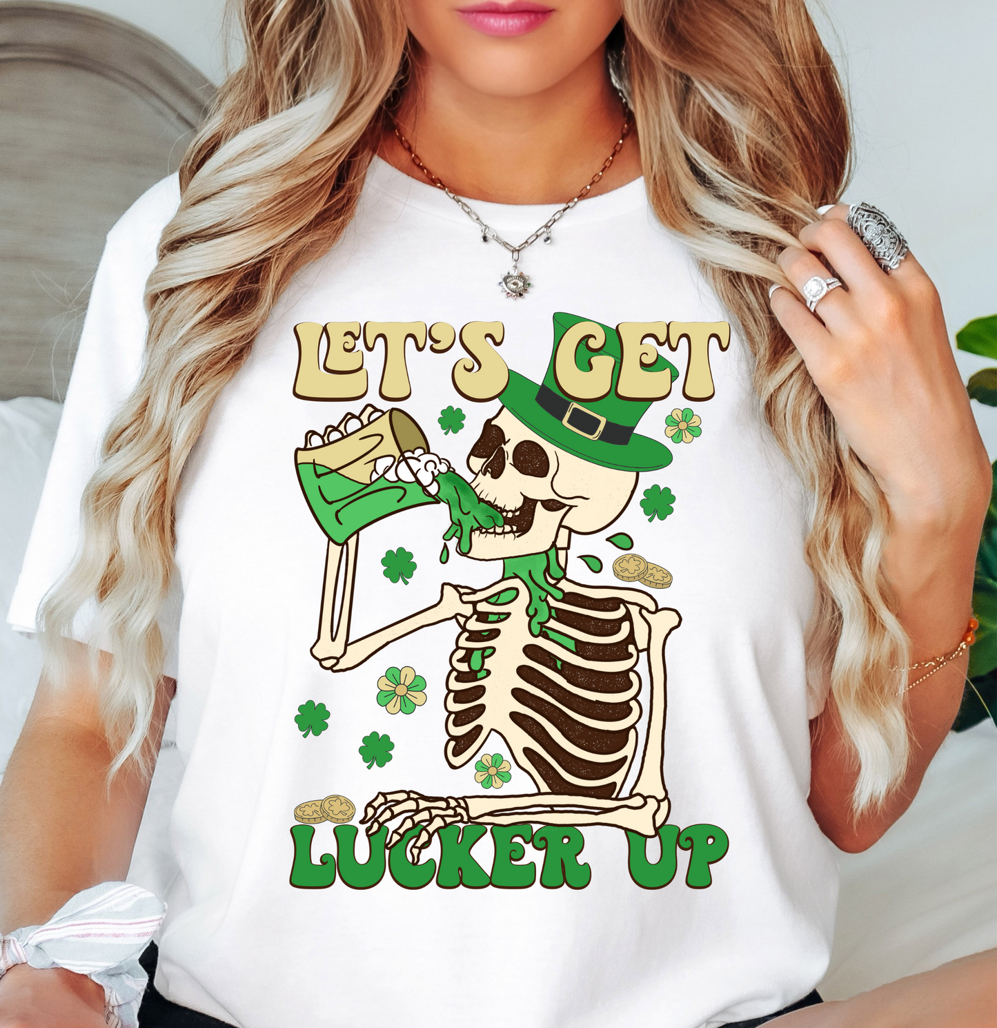 Let's Get Lucker Up Tee | Feeling Lucky Collection | Unisex Pre-Shrunk T-Shirt