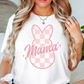 Checkered Mama Bunny Tee | Mama Mode Activated Collection | Unisex Pre-Shrunk T-Shirt