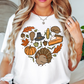 Thanksgiving Heart Doodles Tee | Harvest Joy Collection | Unisex Pre-Shrunk T-Shirt