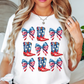 Coquette and Boots Tee | Stars and Stripes Collection | Unisex Pre-Shrunk T-Shirt