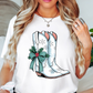 Western Winter Tee | Frosty Chic Collection | Unisex Pre-Shrunk T-Shirt