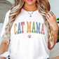Cat Mama Tee | Pawsitive Vibes Collection | Unisex Pre-Shrunk T-Shirt