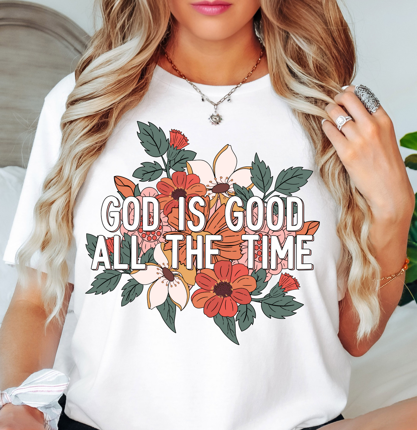 God Is Good All The Time Tee | Walk By Faith Collection | Unisex Pre-Shrunk T-Shirt