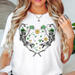Dancing Skeleton Heart Tee | Feeling Lucky Collection | Unisex Pre-Shrunk T-Shirt