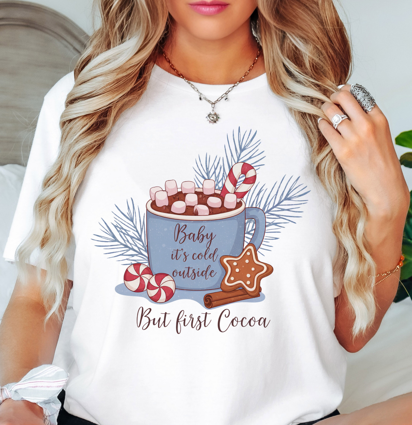 Baby Its Cold Outside Tee | Frosty Chic Collection | Unisex Pre-Shrunk T-Shirt