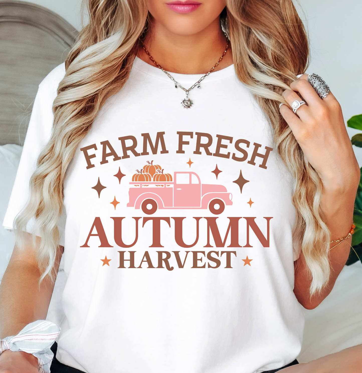 Farm Fresh Autumn Harvest Tee | Falling For You Collection | Unisex Pre-Shrunk T-Shirt