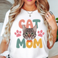 Cat Mom Love Tee | Pawsitive Vibes Collection | Unisex Pre-Shrunk T-Shirt