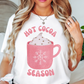 Hot Cocoa Season Tee | Frosty Chic Collection | Unisex Pre-Shrunk T-Shirt