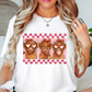 Retro Highland Cow Hearts Tee | XoXo Love Collection | Unisex Pre-Shrunk T-Shirt