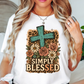 Simply Blessed Tee | Walk By Faith Collection | Unisex Pre-Shrunk T-Shirt