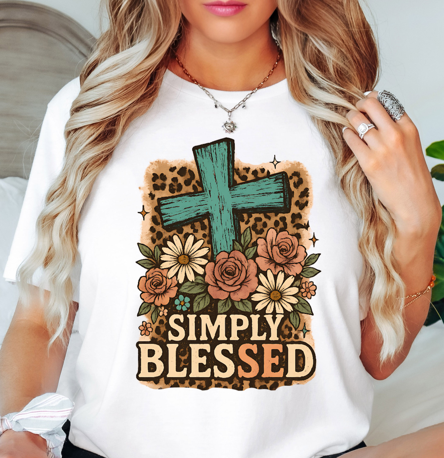 Simply Blessed Tee | Walk By Faith Collection | Unisex Pre-Shrunk T-Shirt