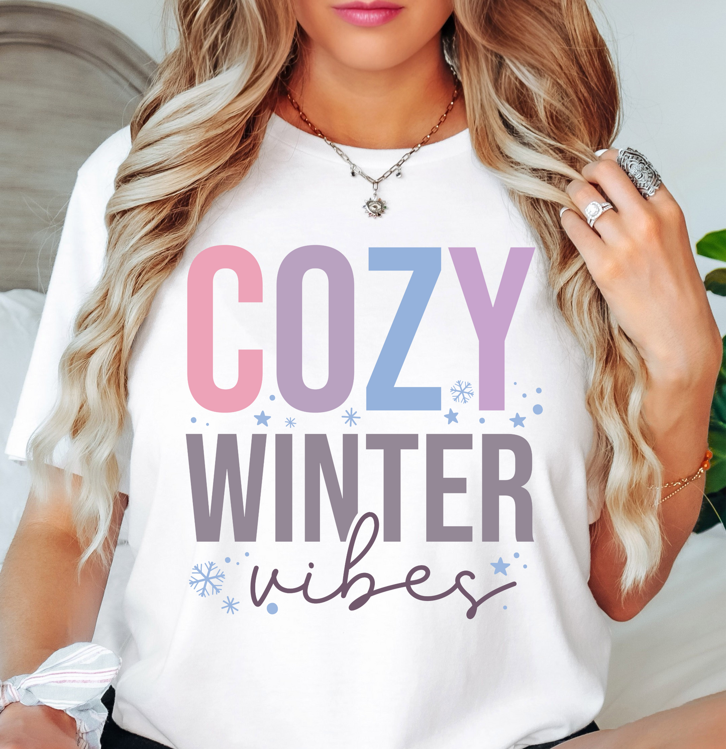 Cozy Winter Vibes Tee | Frosty Chic Collection | Unisex Pre-Shrunk T-Shirt